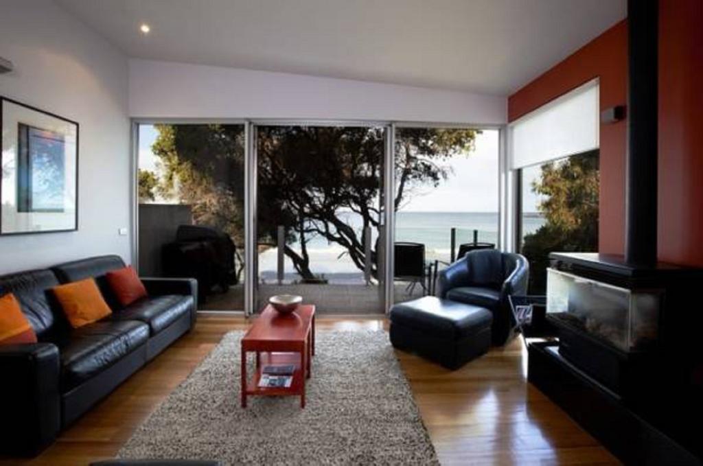 Battery Cove Beach Front Apartment 포트페어리 객실 사진
